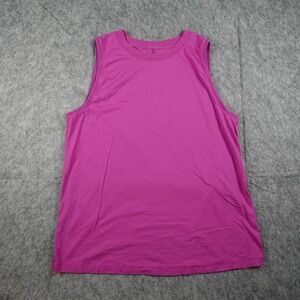 Lululemon Top Women S/M? Magenta Pink Sleeveless Activewear Gym Workout Tank